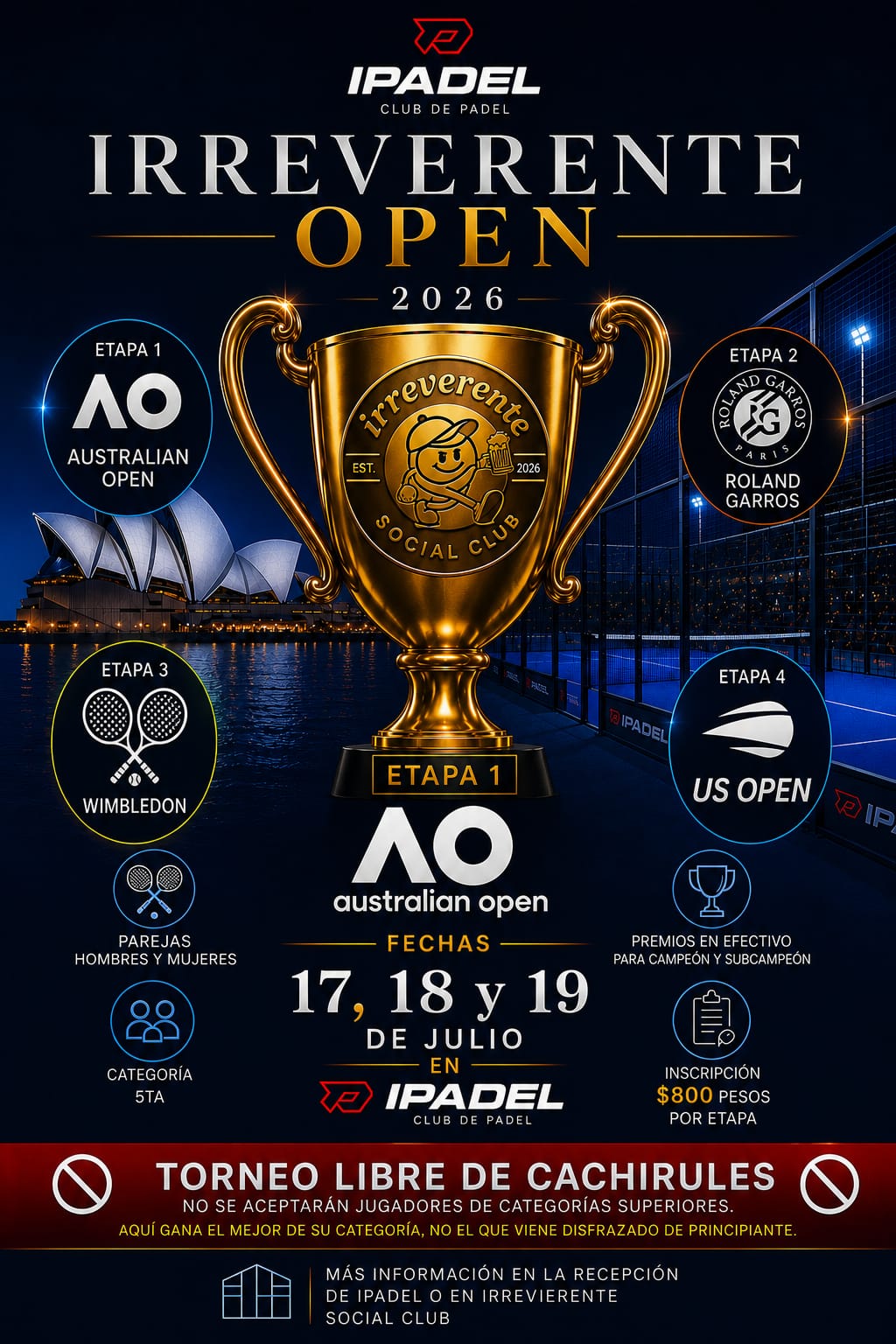 Irreverente Open - Etapa 1 (AO)